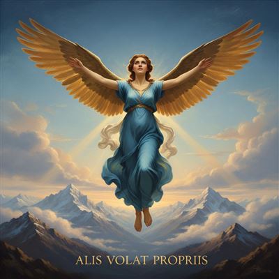 Alis volat propriis
